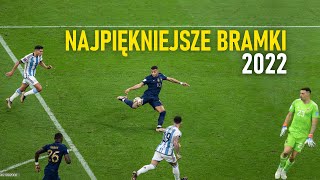 100 NAJPIĘKNIEJSZYCH BRAMEK 2022 ROKU ᴴᴰ [upl. by Olecram]