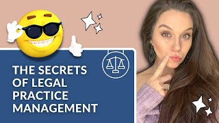 The Secrets of Legal Practice Management [upl. by Flanna]