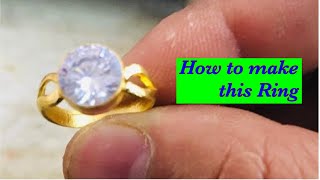 How gold ring is made  Gold ring making  24k gold ring [upl. by Trebeh93]