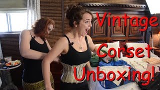 Vintage Corset Unboxing [upl. by Dian]