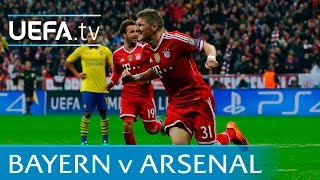 Bayern v Arsenal highlights 3rd time in five seasons [upl. by Jumbala]