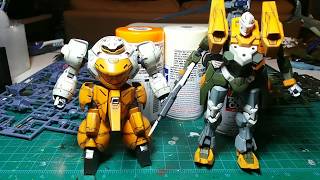 Making and customizing a Tekkadan Landman Rodi Part 1 [upl. by Dorreg]