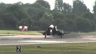 PHANTOM F4 LANDING AT FAIRFORD UK [upl. by Leahcim]