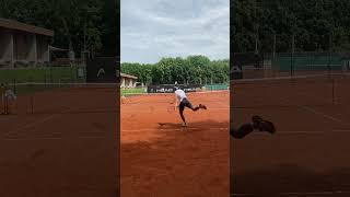 Peter Rublev tennis practice forehand [upl. by Annirak766]