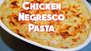 Chicken Negresco pasta Macarona Bechamel with Chicken Macaroni bechamel [upl. by Doll]