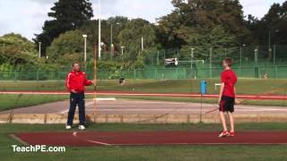 How to throw a Javelin  standing throw and common faults [upl. by Reh675]