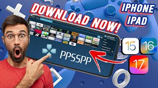 Full Guide  Install PPSSPP Using Telegram on iPhone  iPad [upl. by Nivan]