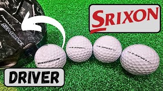 Lets Hit DRIVER Srixon Z Star Z Star XV Z Star Diamond and Q Star Tour [upl. by Auqenat64]