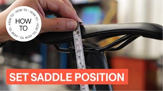 The Easiest Way to Set Your Bike’s Saddle Height  HowTo  TPC [upl. by Desmond582]