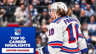 Top 10 Artemi Panarin Career Highlights [upl. by Henrieta]