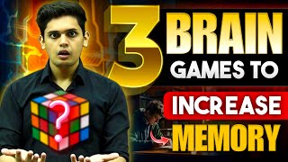 3 Secret Brain Games to Increase Memory🤯 Become SuperHuman in 21 Days Prashant Kirad [upl. by Ettegirb]