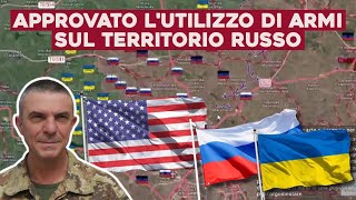 USA APPROVANO UTILIZZO ARMI sul TERRITORIO RUSSO SVOLTA per lUCRAINA ANALISI con GEN CHIAPPERINI [upl. by Wrdna]