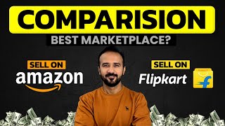 Amazon vs Flipkart  Best Marketplace for New Sellers in 2024  Ecommerce Business for Beginners [upl. by Jala]