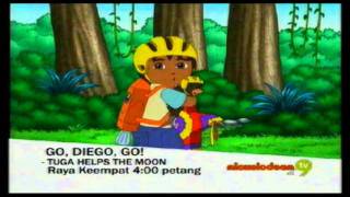 Promo Go Diego Go  Tuga Helps The Moon Nickelodeon di 9  Tv9 Raya Keempat [upl. by Hijoung40]