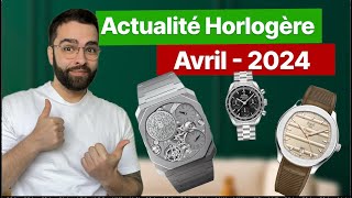 Actualité Horlogère  Avril 2024 Tissot Omega [upl. by Bindman]