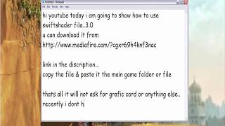 How to use SwiftShader file [upl. by Grube]