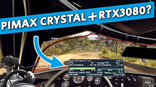 DiRT RALLY 20 in the Pimax CRYSTAL with an RTX3080 [upl. by Floyd971]