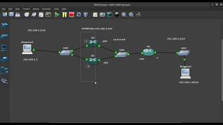 Ruteo Dinamico OSPF con HSRP TUTORIAL en GNS3 [upl. by Aysahc432]