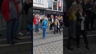 Rund 1000 Menschen bei Gegendemo zur AfDMahnwache in Mannheim ab [upl. by Salvador]