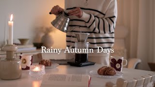 Rainy Autumn Days I seasonal living I slow and cozy weekend I autumn in Finland [upl. by Michail]