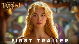 Tangled Live Action 2025  TEASER TRAILER  Disney Concept Florence Pugh  RAPUNZEL TRAILER [upl. by Karp]