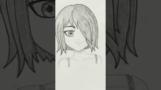 Easy anime drawing drawing art anime animeart animedrawing [upl. by Oihsoy555]