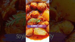 Soyabean curry recipe soya chunk foodytshort [upl. by Crichton]