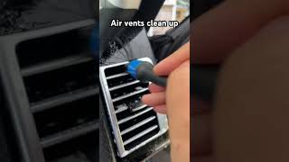 Auto Detailing Air Vents Cleaning cars automobile detailing autodetailing auto diy cleaning [upl. by Naiviv2]