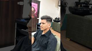 Hair Perming with Hair style hairtransformtion reels hairtutorial youtubeshorts viralvideos [upl. by Sutherlan]