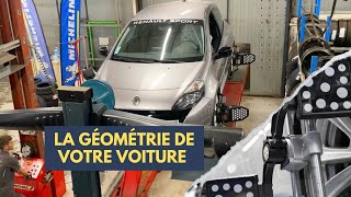 Comment faire son parallélisme  Je vous explique la géométrie CLIO 3 RS [upl. by Dickson]