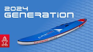 2024 Starboard Generation Inflatable Paddle Board  Blend of Touring Surfing amp Racing in 1 [upl. by Base163]