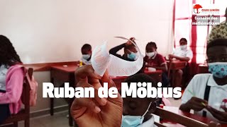 Semaine des mathématiques  propriétés du ruban de Möbius [upl. by Kenzie268]