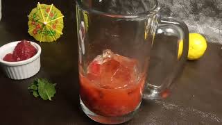 Strawberry Mojito  NonAlcoholic Mojito Recipe  How To Make Mojito  Cooking With Fatima [upl. by Blum613]