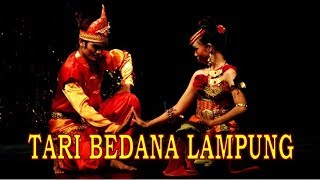 TERBARU  TARI BEDANA LAMPUNG  TARI TRADISIONAL ADAT LAMPUNG   Taman Budaya Provinsi Lampung [upl. by Oibesue]