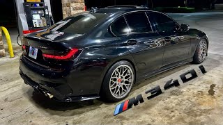 its 1am lets go for a drive… 600 Horsepower M340i Uncut Pure Sound POV 4K [upl. by Etireuqram]