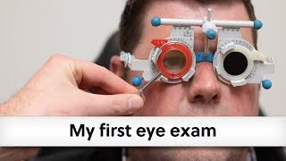 My first eye exam [upl. by Beitris639]