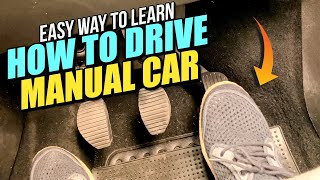 How To Drive A Manual Car For Beginners  Easy Way To Learn [upl. by Seigler]