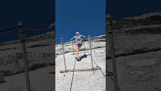 CLIMBING THE DEADLY HALF DOME CABLES 🏞️ [upl. by Bevan469]