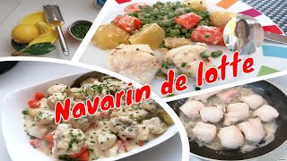 Navarin de lotte un plat savoureux et facile à préparer [upl. by Ennobe]