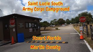 St Lucie South ACOE Campground Tour Ocheekobee Waterway [upl. by Nat]