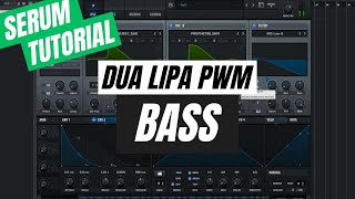 How to Make the PWM bass from Physical by Dua Lipa [upl. by Trauts]