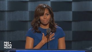 Watch first lady Michelle Obama’s full speech at the 2016 Democratic National Convention [upl. by Rudolfo385]