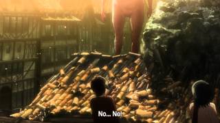 Attack on TitanShingeki no Kyojin  Death of Erens Mother [upl. by Jacobah]