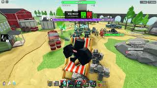 FarmLands Solo Fallen Triumph  Roblox Tower Defense Simulator [upl. by Cochard]