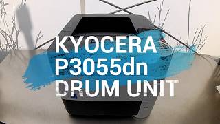 KYOCERA P3050dn P3055dn P3060dn DRUM UNIT DK3190 tutorial [upl. by Samson577]