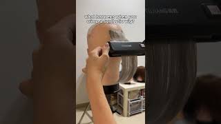 did you know wigs make this sound when youre crimping it learn more from our crimping tutorial [upl. by Angelique]