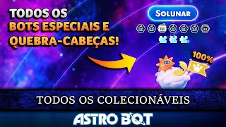 Solunar 100 – TODOS os Colecionáveis  Astro Bot [upl. by Atikcir]