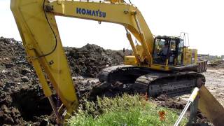 Komatsu PC600LC8 Partie 2 [upl. by Boorman]