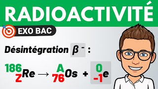 RADIOACTIVITÉ 🎯 Exercice BAC  Terminale Spécialité [upl. by Akemed]