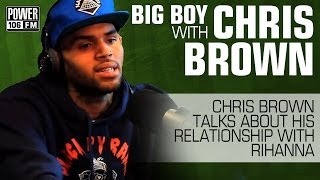 Chris Brown Talks about Rihanna [upl. by Elhsa]